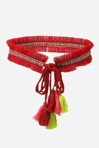 Aarke Ritu Kumar Tribal Cotton Lace Belt