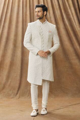 Arihant Rai Sinha Thread Embroidered Sherwani Set