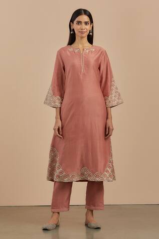 Priya Chaudhary Chanderi Silk Pants