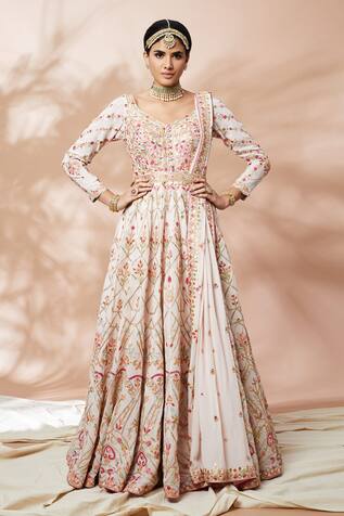 Tamanna Punjabi Kapoor Embroidered Anarkali With Dupatta