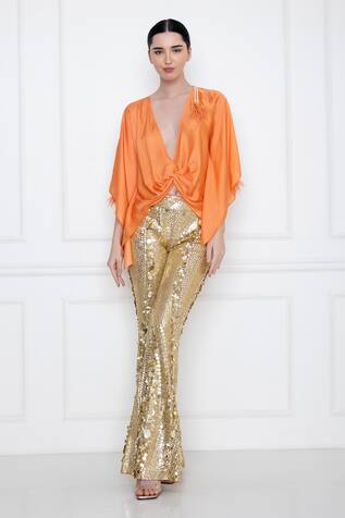 Dilnaz Karbhary Kaftan Style Top