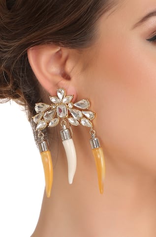 Ae-Tee Crystal Chandelier Earrings