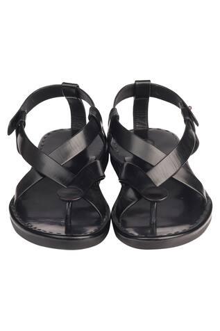 Rajesh Pratap Singh Handmade Cross Strap Sandals