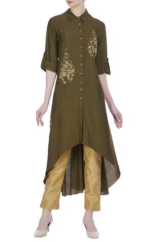 full collar kurti