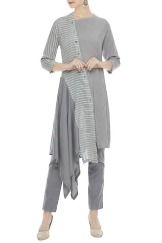 asymmetric kurti designs