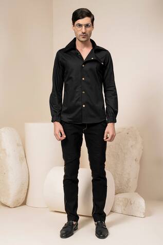 Abkasa Extended Collar Shirt