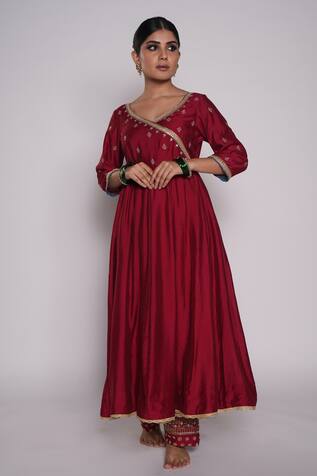 Pants and Pajamas Chanderi Pant