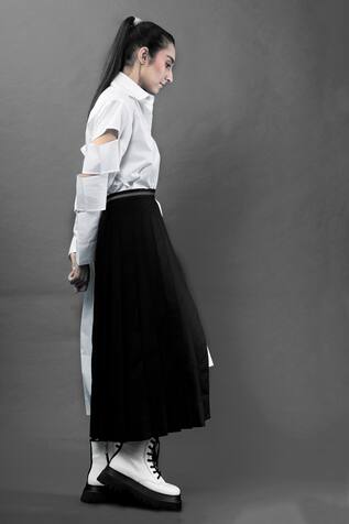 Chillosophy Wraparound Half Skirt
