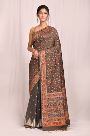 Nazaakat by Samara Singh Woven Cotton Silk Saree 