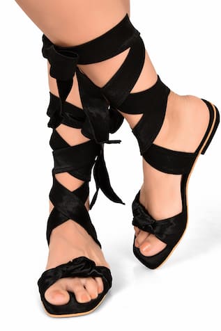 Sole House Lace-Up Gladiator Heel Sandals