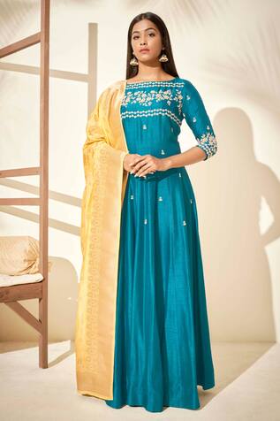 bandhani anarkalis online