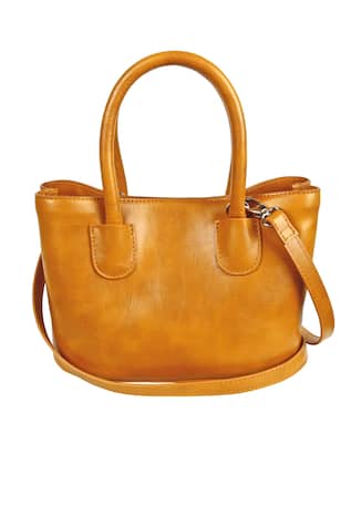 The House of Ganges Vegan Leather Small Tote With Sling