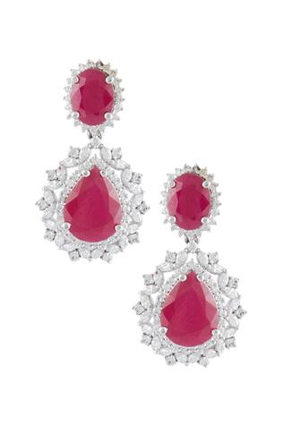 Ananta Jewellery Oval Drop Earrings