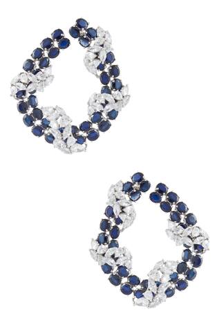 Ananta Jewellery Circular Stone Earrings