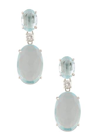Khushi Jewels Stone Drop Earrings