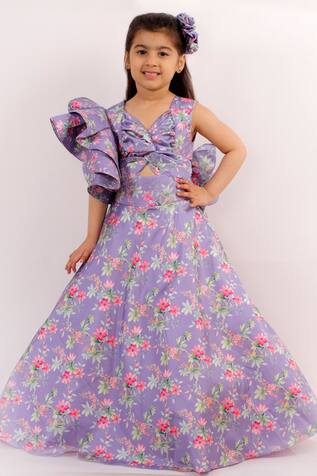 designer gown for kids