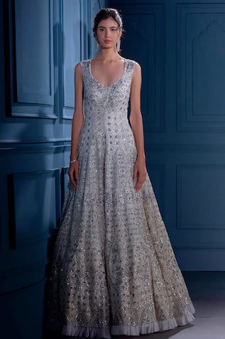 The Indian Bridal Company Sequin Embellished Gown