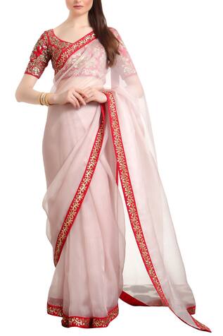 modern saree jackets