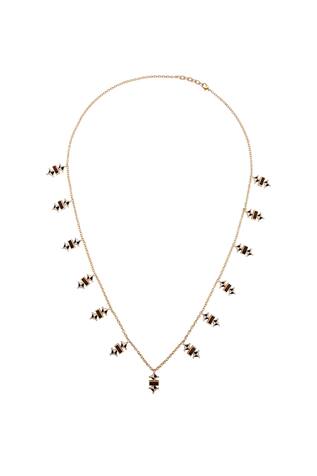 Madiha Jaipur Small dazzling multiple pendant necklace