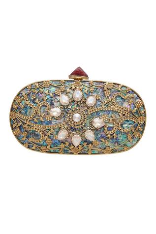 Be Chic Two sided handmade clutch