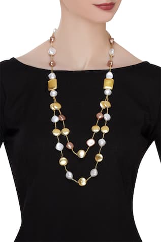Shillpa Purii Double layered necklace