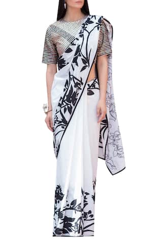 Siddartha Tytler Applique work saree with blouse