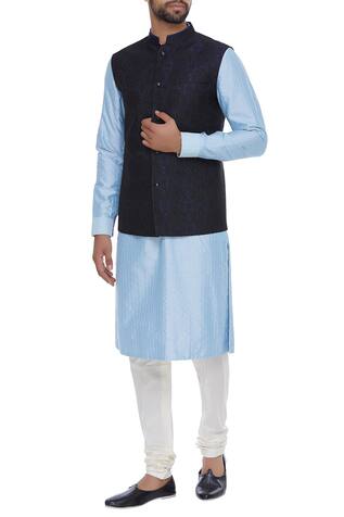 Bubber Couture Brocade Nehru Jacket