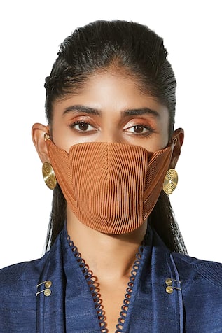 AMPM Chanderi Unisex Face Mask (Single Pc)
