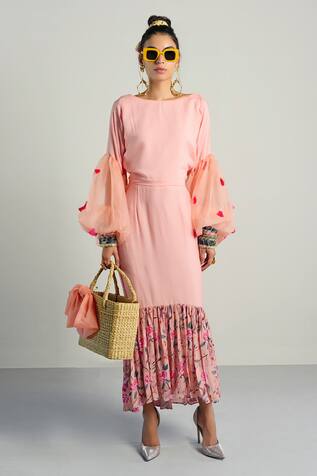 Rishi & Vibhuti Printed Skirt Set