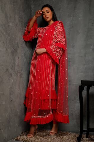 Seema Thukral Embroidered Kurta Set