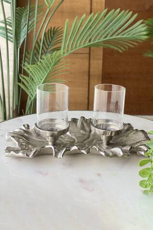 Mason Home Ambrai Leaf Candle Holder