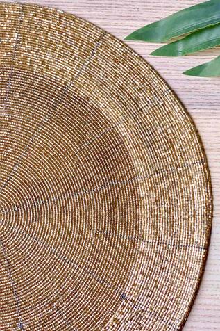 Mason Home Regal Beaded Placemat (Set of 2)