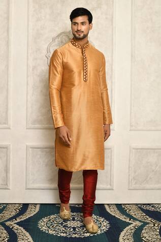 Aryavir Malhotra Button Front Kurta