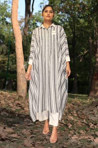 Amita Gupta Handwoven Tunic & Pant Set