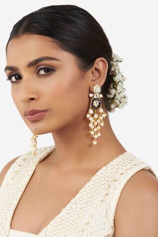 Ahaanya Kundan Dangler Earrings