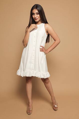 Ahi Clothing Cotton Shirt Dress