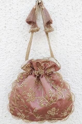 Amyra  Handcrafted Embroidered Potli Bag