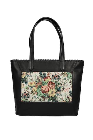The Leather Garden Embroidered Tote Bag