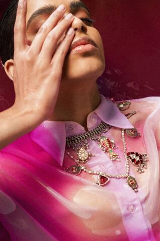 Sangeeta Boochra X Payal Singhal Aasma Handcrafted Pendant Necklace
