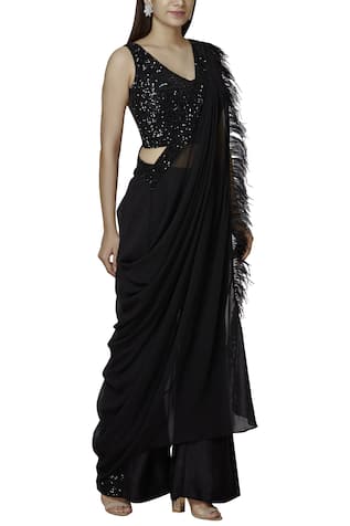 cocktail saree gown