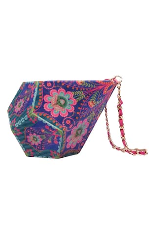 Siddhartha Bansal- Accessories Floral Motif Potli Bag