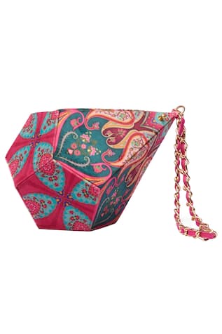 Siddhartha Bansal- Accessories Paisley Motif Potli Bag