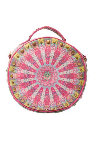 Siddhartha Bansal Studded Circular Bag