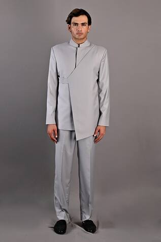 Bohame Narcissus Bandhgala & Pant Set