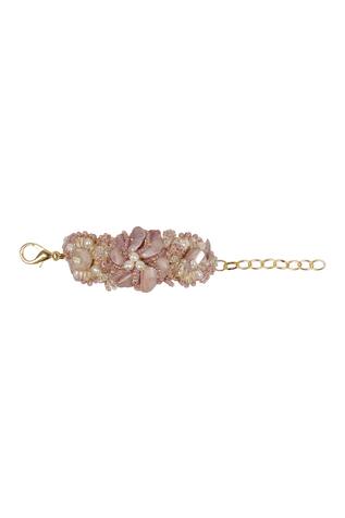 D'oro Stone Chain Bracelet