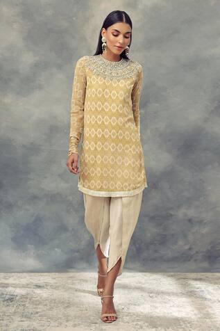 party wear dhoti kurta for women