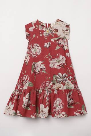 Byb Premium Printed Floral Dress