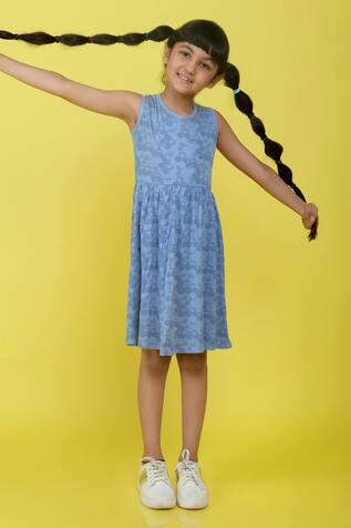 Miko Lolo Busy Shizy Printed Frock