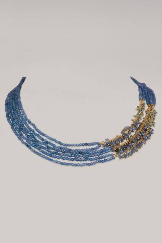 D'oro Juniper Muti String Necklace