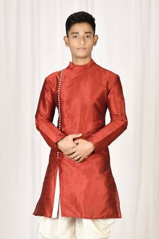 Aryavir Malhotra Silk Kurta
